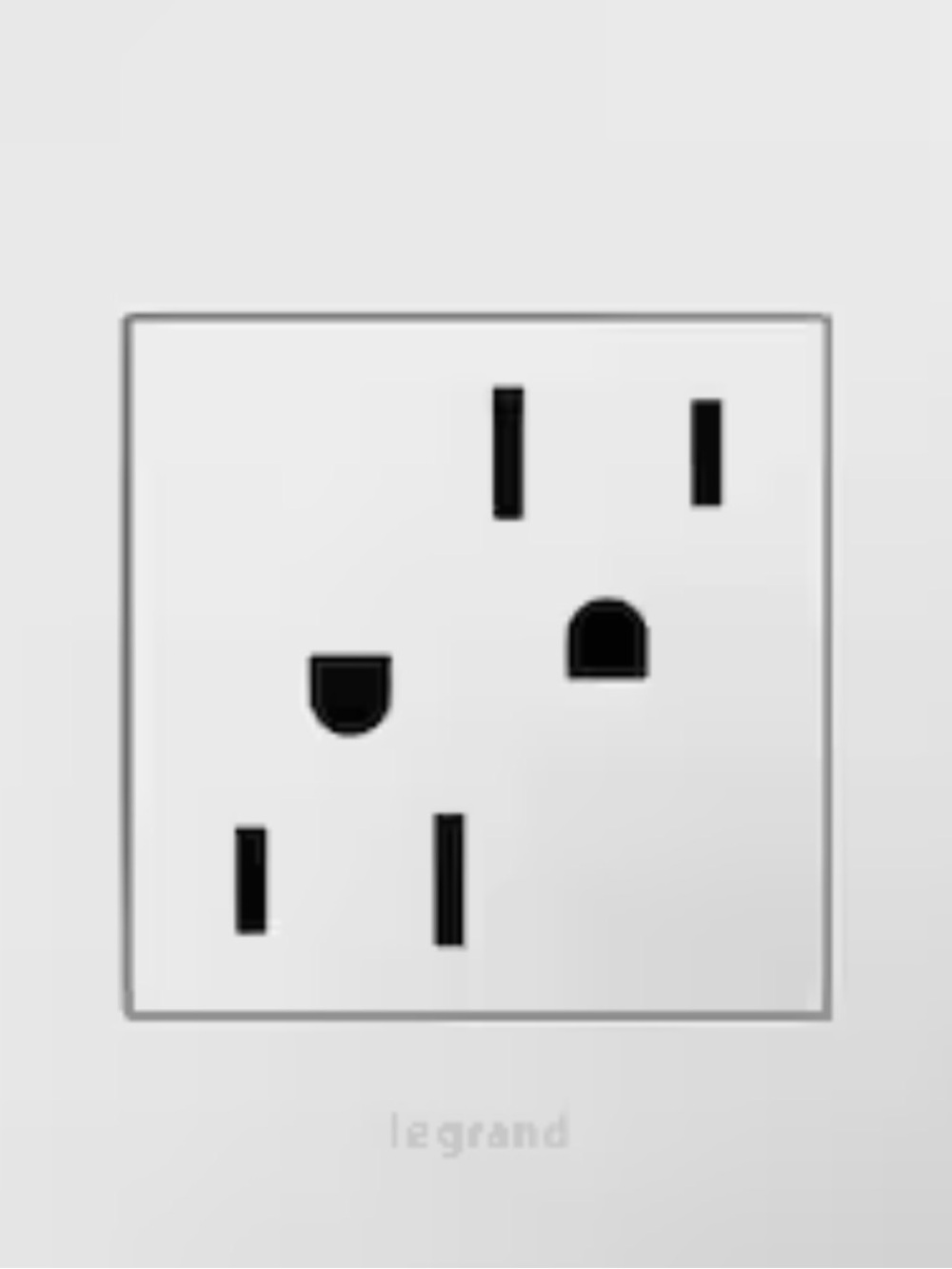 Legrand Adorne 15 Amp Tamper Resistant Outlet White New
